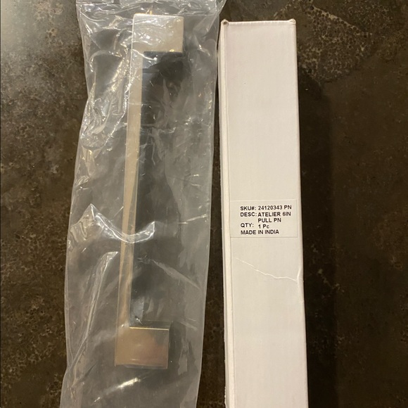 Restoration Hardware Atelier Polished Chrome 6” Pull - Picture 3 of 3